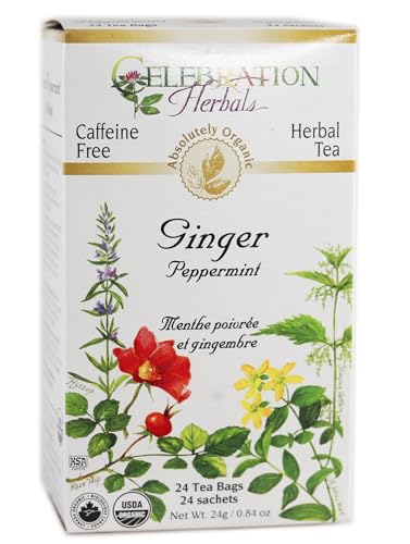 Celebration+Herbals+Ginger+Peppermint+24+Count