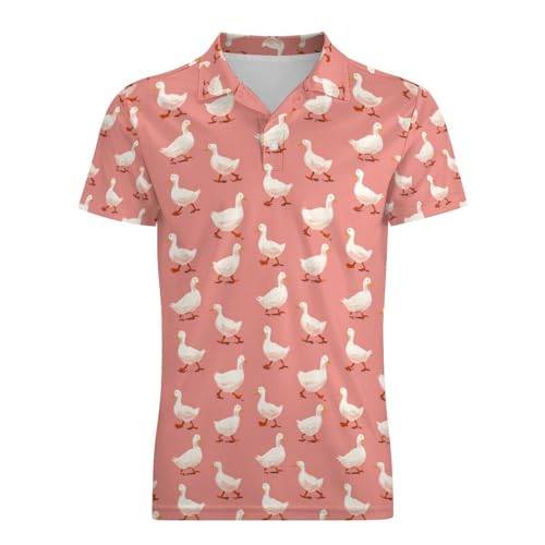 Boys' Classic Polo Shirts Short Sleeve Moisture-Wicking Golf & Tennis Shirts for Youth Teens Yellow Pineapple4