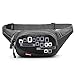 Fashion Outdoor Waist pack Waterproof Hiking Cycling Waist Bag Multi Function Outdoor Travel Running Fanny Pack for Men&Women (Black)