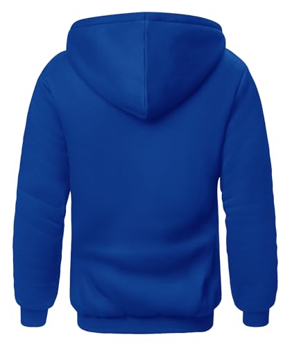 Image of SCODI Hoodies for Men Heavyweight Fleece Sweatshirt - Full Zip Up Thick Sherpa Lined Hooded Sweatshirts