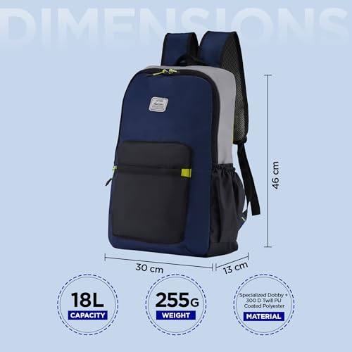 Image of HARISSONS Drifter Foldable Daypack | 18L | Ultra-Lightweight & Packable | PU-Coated Polyester | Travel, Day Trips & Daily Use