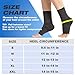 ABIRAM Ankle Brace for Women & Men, Ankle Compression Sleeve with Wrap, Foot Support Sleeve, Ankle Support for Sprained Ankle, Plantar Fasciitis Relief Socks, Achilles Tendonitis, Sports, L