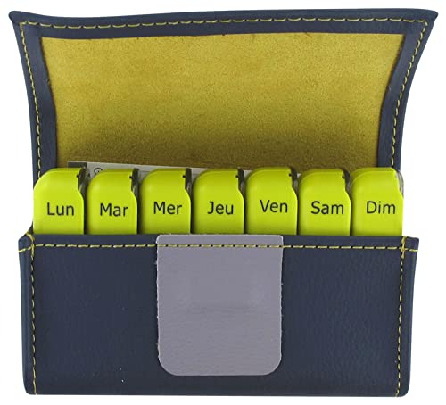 Pilbox Mini élimine le stress des oublis avec son rangement 7 jours compact