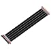 Produktbild SilverStone SST-RC04B-400 - Premium Flexibles Riser-Flachbandkabel PCI-E x16 Gen 3.0 , EMI-Abschirmung, 40 cm