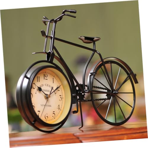 Reloj de hierro retro elegante para decoración de sala con esfera de vidrio 6