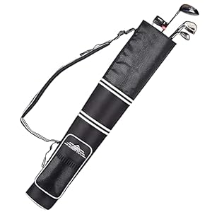 Champkey Professional Golf Sunday Bag (Carry 3-9 Clubs) – 6 Carry Pockets & Adjustable Sling Strap Golf Carry Bag Ideal for Golf Course & Travel