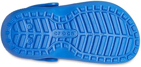 Crocs Classic Lined Clog | Kids' Slippers, Blue Bolt, 4 US Unisex Toddler | Image 3