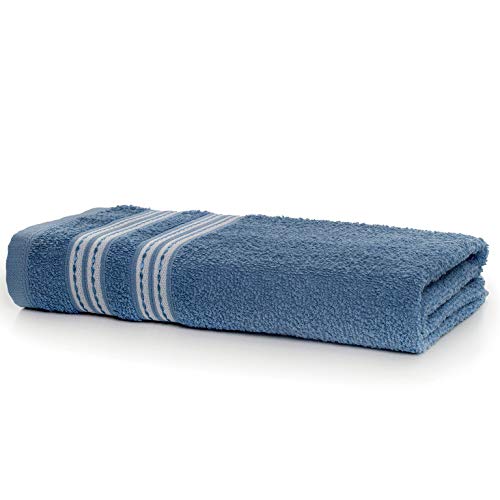 Toalha Enxuta Anita 100% Algodão Santista - Banho - Azul Denin