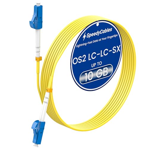 Câble fibre optique OS2 LC-LC 5m avec gaine LSZH pour un débit stable de 10 Go
