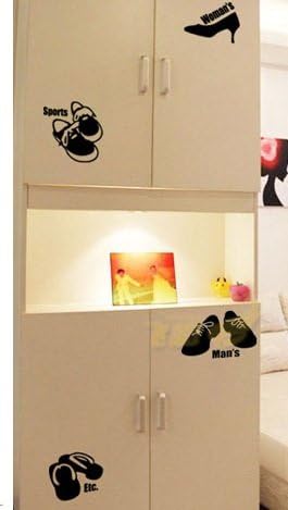 Amazon 靴箱 シューズボックスの 仕分けに 便利な かわいい ステッカー 5タイプ セット シューズボックス オンライン通販