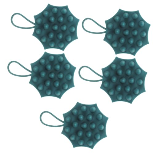 FOMIYES 5stücke Scalp Shampoo Bürste Weichem Ergonomische Kopfhaut Exfoliator Für Und Pflegegerät Tiefen Und Entspannung Kopfhaut