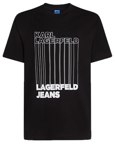 T-shirt Karl Lagerfeld Jeans regular barcode pour un look urbain chic au quotidien
