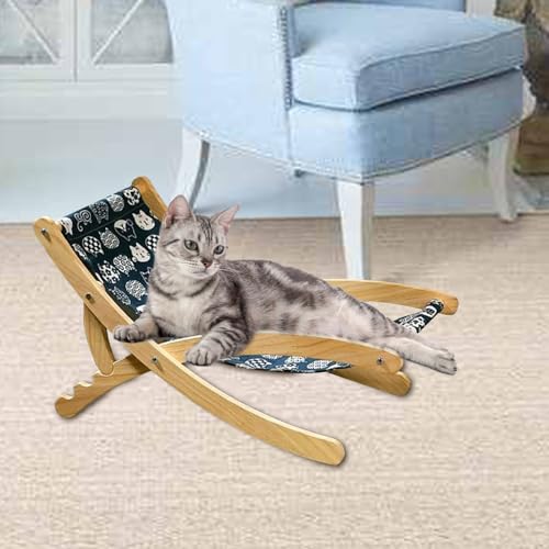 Chaise longue réglable pour chat pliable pour optimiser votre espace - 3