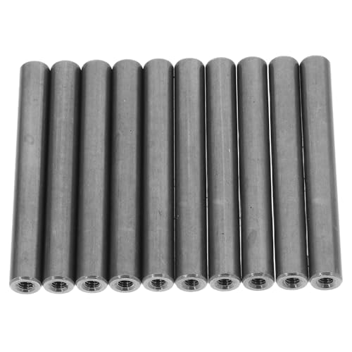 Veemoon 10pcs Iron Rods Water Electrolyzer Electrolyte Testing Kit Square Water Quality Rods for Home Oxygen Test Kit