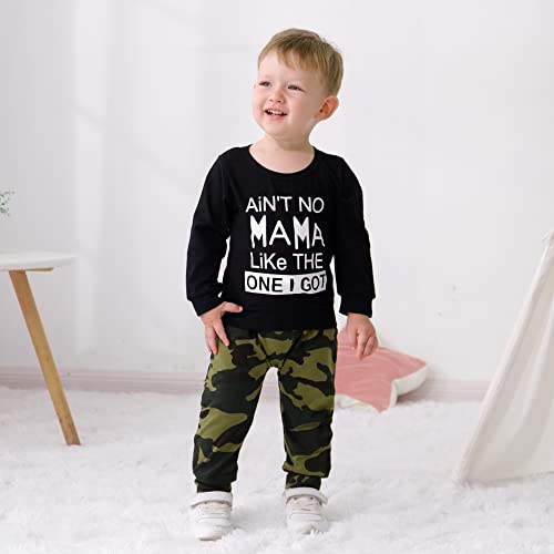 YALLET Baby Toddler Boy Clothes Fall Winter Outfit Long Sleeve Sweatshirts Pants Set 6 9 12 18 24 Months 3T 4T 5T Boy Clothes3