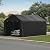 GOJOOASIS Car Port Canopy Tent Carport 10'x20' Car Tent Portable Garage, Tents for Car Waterproof & UV Protected for Wedding, Garden Shelter, Storage Shed (Black)