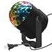 LED Stage Party Lighting, Costech 7 Color Changing Sound Active 3W RGB Auto Rotating Mini Crystal LED Dream Magic Ball for Disco DJ, Show, Xmas KTV, Wedding, Club Pub, Theater (1 Pack)