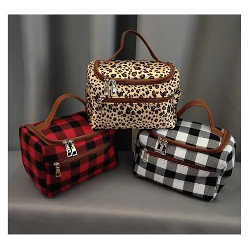 Sac à cosmétiques double fermeture éclair pour ne plus manquer de place en déplacement - 3