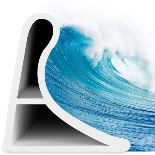 xiaozhifu Barrera Agua 2M, Barrera de Agua para Ducha Autoadhesiva, Perfil Silicona Ducha, Barrera Agua Ducha Plegable, Borde Plato Ducha para Ducha, baño, Cocina (3 * 2 CM Blanc)