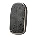 EnerCharge for Jeep Key Fob Cover,TPU and Leather Key Fob Cover Full Protection Suitable for Dodge,Key Cover Case for Jeep Grand Cherokee Renegade Compass 3 4 5 Buttons (Black Rose)