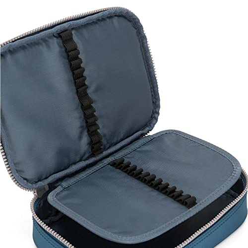 Estojo Kipling 100 Pens Azul