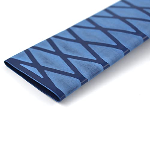 Etekgo X-Tube Heat Shrink Wrap Tubing 39"&64" Lengths For Rod Grips-5 Color 14 Sizes (Blue, Diamter?35Mm; Length?39? #TOP2