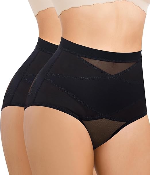 Shapewear for Women Tummy Control Knickers Breathable Butt Lifter Slimming Underwear Body Shaper Lower Belly Seamless Shorts 2 Piece