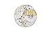 Patek Philippe Calatrava White Gold 4899-901G-001 with Engraved Mother-of-Pearl, Set with Diamonds and Blue Sapphires dial