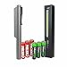 Nebo 6373 LiL Larry Silver 250 lumen Flashlight COB LED Magnetic Worklight with 3 X EdisonBright AAA Alkaline batteries bundle