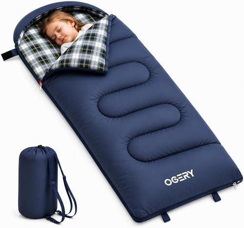 OGERY Sleeping Bag for Kids & Toddlers - 3 Seasons Warm & Cool...