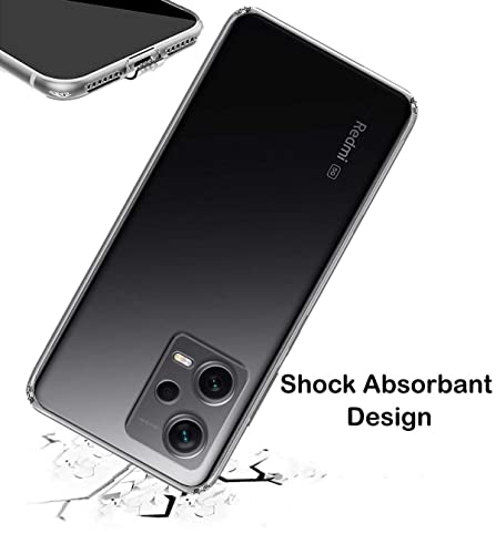 Image of Soft Silicone TPU Back Cover Compatible with Redmi Note 12 Pro Plus 5G / Redmi Note 12 Pro+