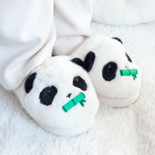 Women Panda Cute Slippers Anti-slip Cloud Cushion House Slippers Memory Foam Home Shoes Adults Indoor Outdoor2