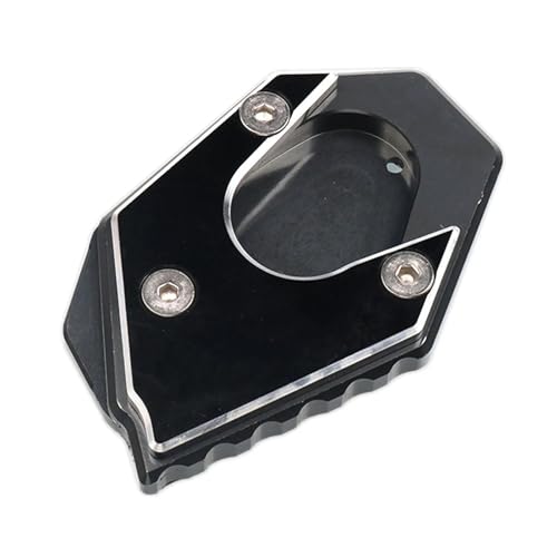 Béquille latérale KYMCO Xciting 250 300 400 plaque aluminium CNC support gris