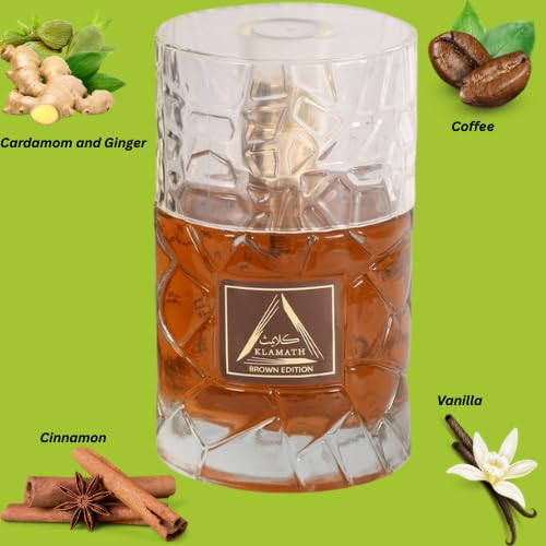 Miniatura 4 de Juego de perfumes de inspiración árabe, colección de 6 botellas, ámbar Oud, ámbar azul, Klamath, Aswad Noir, Klamath, 6PM Mist, 3.4 onzas líquidas