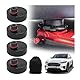 4 Stück Wagenheber Gummiauflage für Ford Mustang Mach E Zubehör 2021 2022 2023 2024 2025, Jack Pads Schlitzrahmen Protector Adapter für Wagenheber und Hebebühnen mit Aufbewahrungstasche