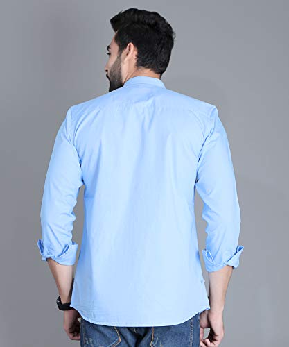 Image of FIFTH ANFOLD Men's Striped Slim Fit Shirt