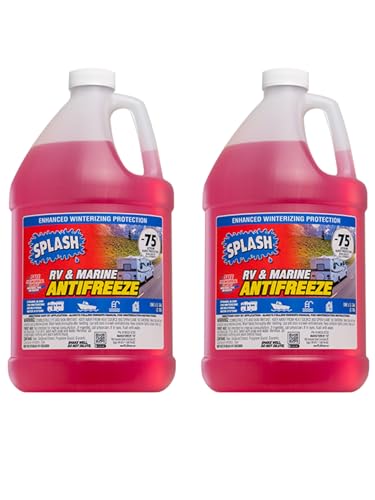 Homestand Market RV & Marine Antifreeze -75F Premium Formula 1 Gallon (2-Pack) | Ready-to-Use Winterizing Protection for RVs Boats Campers Pool Lines & Seasonal Equipment