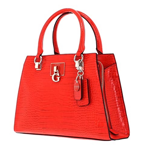 GUESS Stephi Girlfriend Satchel Spice Orange