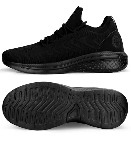 Pujcs Mens Tennis Shoes Slip on Sneakers Ligthtweight Wlking Running Shoes for Work Gym Workout Sports Atheletic3