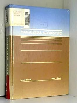 Hardcover Managerial Accounting Book