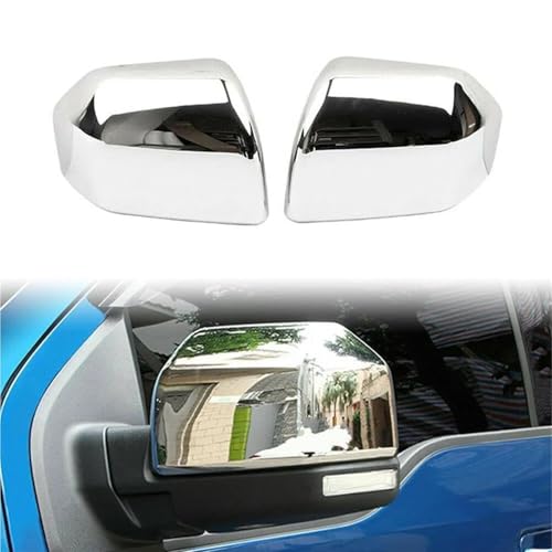 Coque de rétroviseur chromée robuste pour Ford F150 4DR - 4