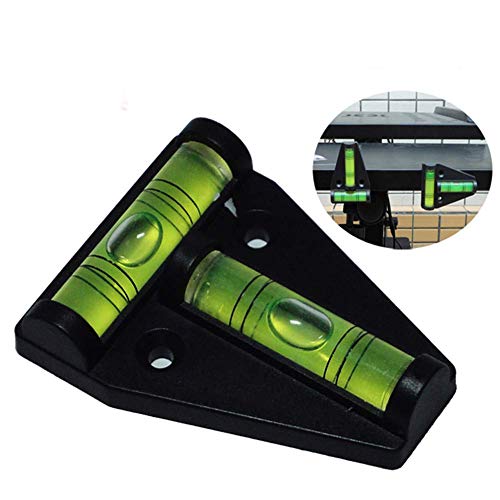 6PCS RV T Level Bubble Levels Cross Check Bubble Two ways Multipurpose Spirit T-type Level for RVs Camper Tripods Machines Furniture Trailers Adjusting Angle Level Horizontal Measuring Layout Tool