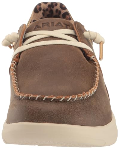 ARIAT Women's Hilo Fringe Leopard Casual2