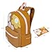 Fashion Angels Style.Lab Backpack for Kids, Travel Bookbag with Matching Pencil Pouch, Cute Puffer Detail & Daisy Design, Ideal for Girls & Boys in School
