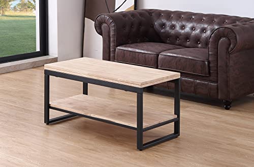 Table basse relevable extensible PEGANE pour manger confortablement dans son canapé - 2
