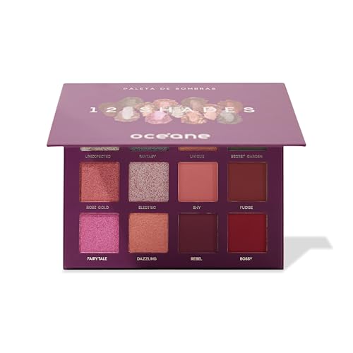 Paleta de Sombras 9 Shades Mariana Saad By Océane: Versatilidade e Sofisticação em um Único Produto 5 Océane Oceane – 12 Shades Océane - Paleta De Sombras./Única