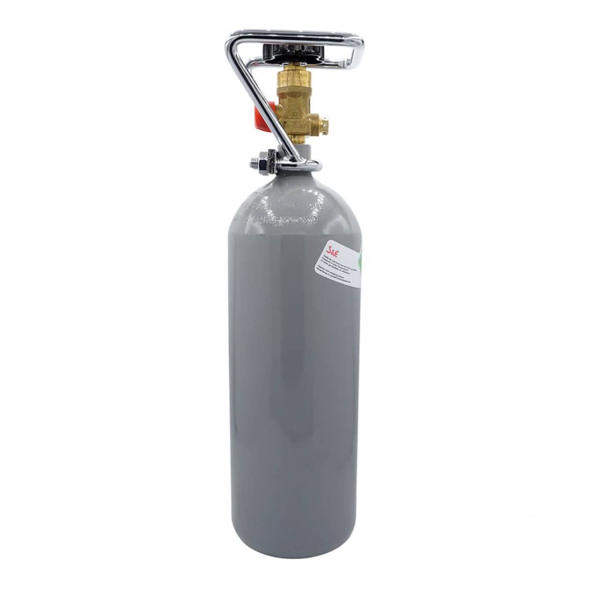 2 kg CO2 Gasflasche Kohlensäure Aquaristik Bar Zapf-Anlage Flasche Getränke