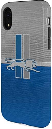 Skinit Pro Phone Case Compatible with iPhone XR - Officially Licensed NFL Detroit Lions Vintage Design