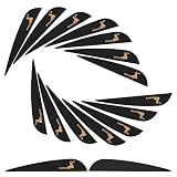 Hosolee 60 Pack 3 Inch Archery Vanes Dro...