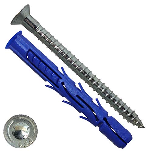 Tasselli prolungati in nylon. mm.10x120 pz.25